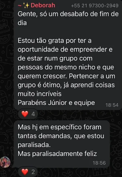 Depoimento aluno GGV